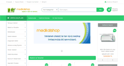 Desktop Screenshot of medikalshop.com
